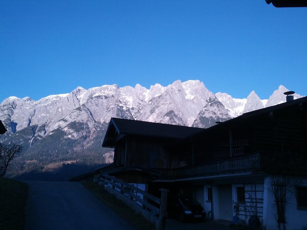 Bio-Bauernhof Rettenbachgut Werfen Bagian luar foto