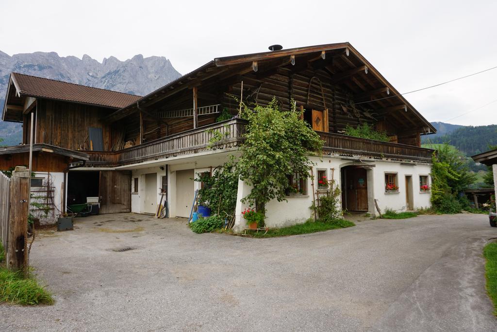 Bio-Bauernhof Rettenbachgut Werfen Bagian luar foto